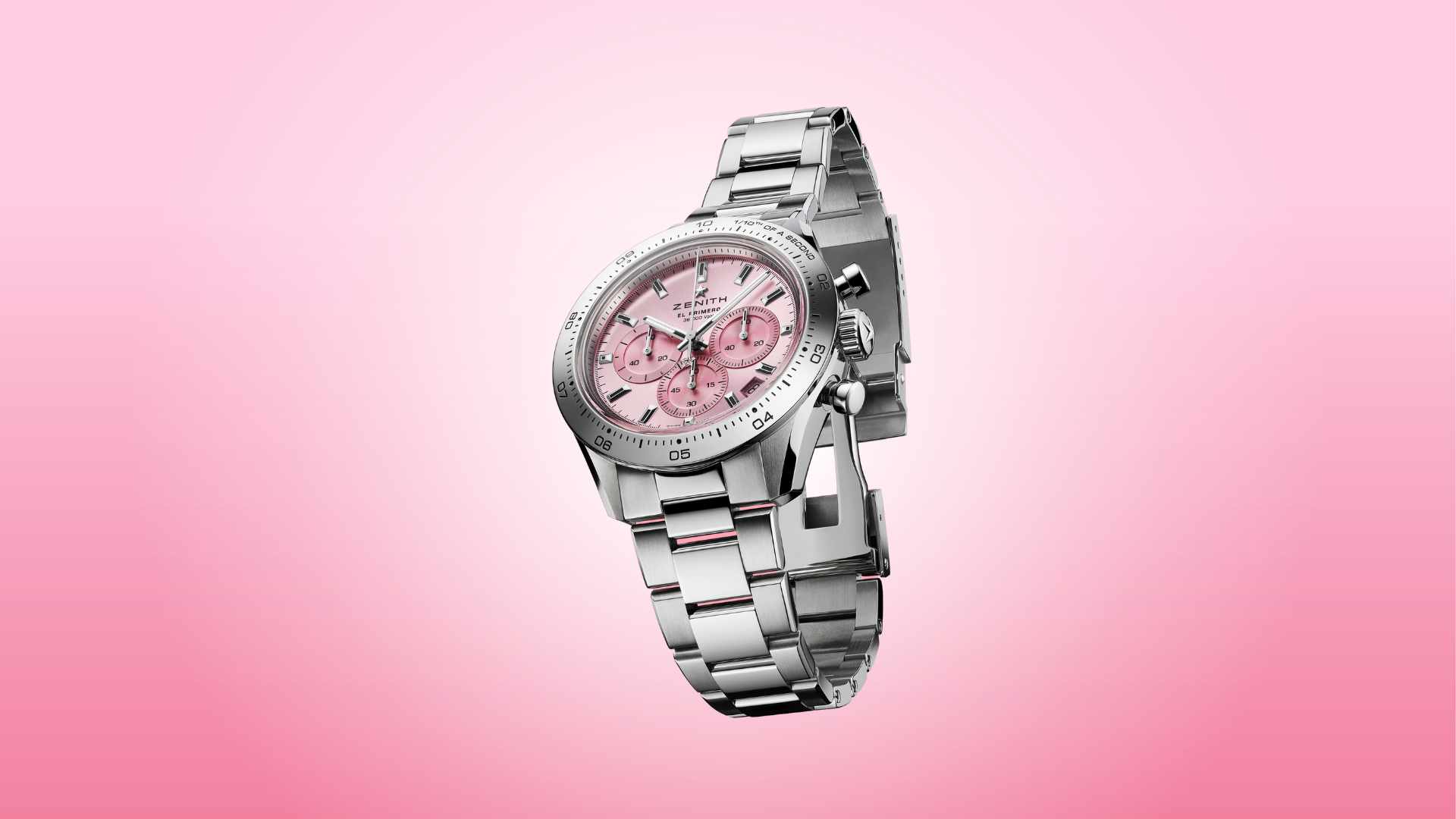 Pink Steel A Taste Of… 7” (81,) Zenith Unveils Limited-Edition Chronomaster Sport Pink in the